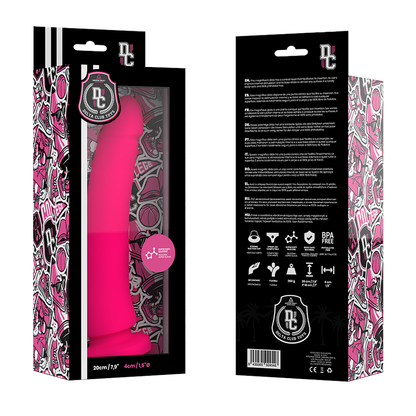 DELTA CLUB - TOYS GODE MÉDICAL ROSE EN SILICONE 20 CM -O- 4 CM - 7eme ciel