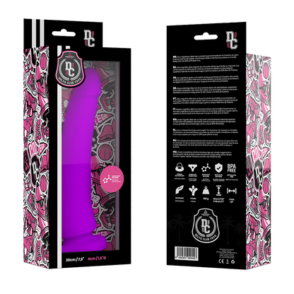 DELTA CLUB - TOYS GODE MÉDICAL LILAS SILICONE 20 CM -O- 4 CM - 7eme ciel