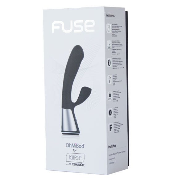 KIIROO - OHMIBOD FUSE APP TÉLÉCOMMANDE NOIR - 7eme ciel