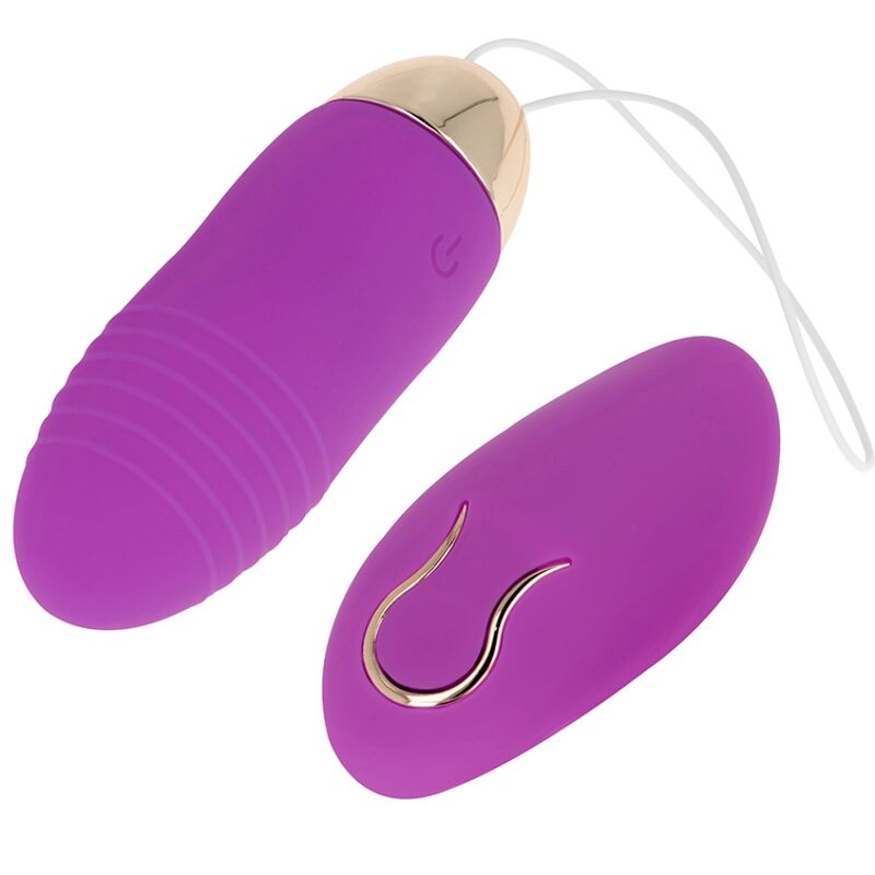 OHMAMA - OEUF VIBRANT TÉLÉCOMMANDE 10 VITESSES VIOLET - 7eme ciel