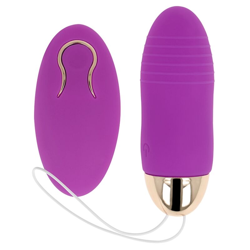 OHMAMA - OEUF VIBRANT TÉLÉCOMMANDE 10 VITESSES VIOLET - 7eme ciel