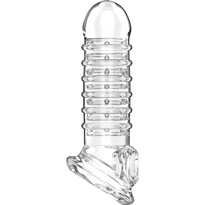 VIRILXL - EXTENSION DE PÉNIS ET GAINE V15 TRANSPARENTE - 7eme ciel