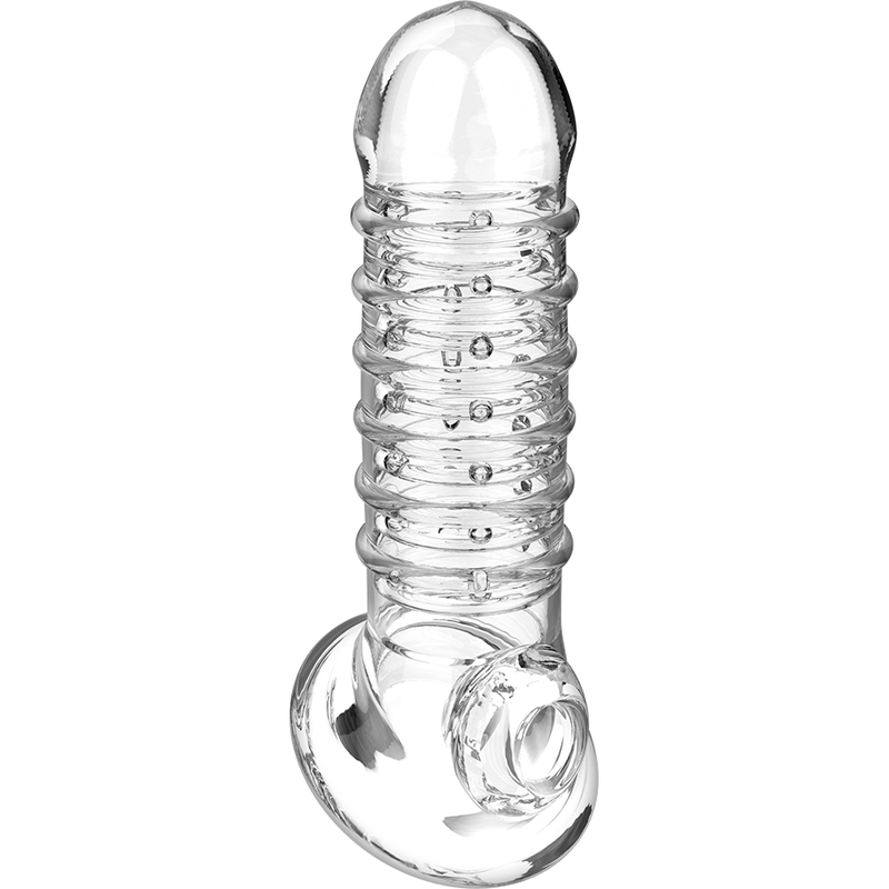 VIRILXL - EXTENSION DE PÉNIS ET GAINE V15 TRANSPARENTE - 7eme ciel