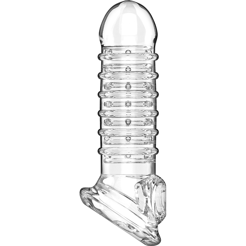 VIRILXL - EXTENSION DE PÉNIS ET GAINE V15 TRANSPARENTE - 7eme ciel