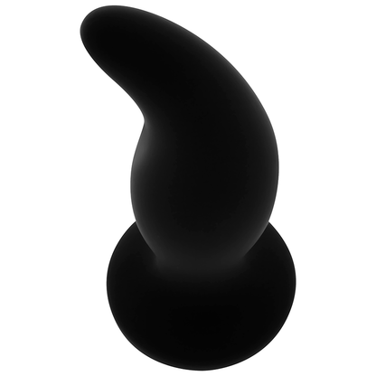 OHMAMA - PLUG ANAL EN SILICONE COURBÉ POINT P 12 CM - 7eme ciel