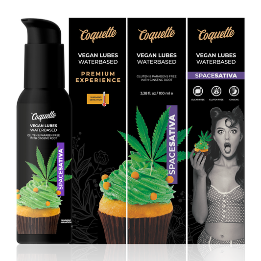 COQUETTE CHIC DESIRE - LUBRIFIANT VEGAN SPACE SATIVA PREMIUM EXPERIENCE 100 ML - 7eme ciel