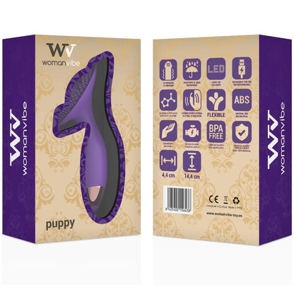 WOMANVIBE - PUPPY STIMULATOR SILICONE RECHARGEABLE - 7eme ciel