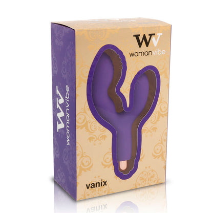 WOMANVIBE - VANIX VIBRATOR STIMULATOR SILICONE - 7eme ciel