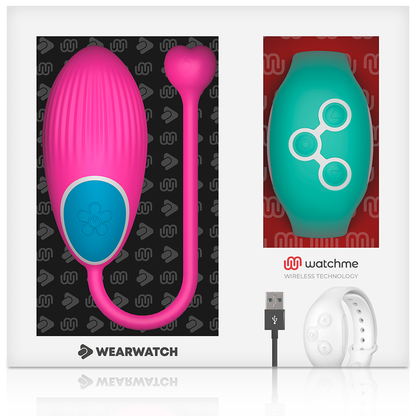 WEARWATCH - WATCHME TECHNOLOGIE TÉLÉCOMMANDE UF FUCHSIA / EAU DE MER - 7eme ciel