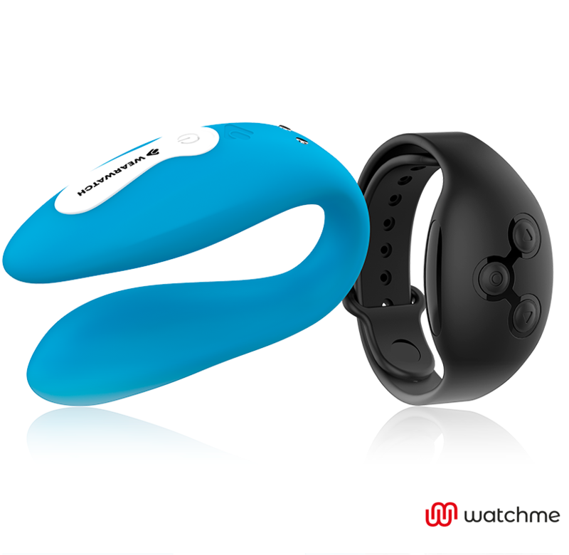 WEARWATCH - WATCHME VIBRATEUR DOUBLE TECHNOLOGIE INDIGO / JET - 7eme ciel