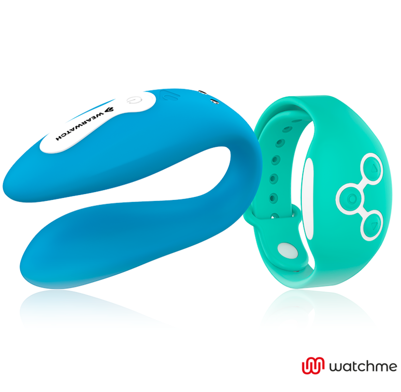 WEARWATCH - VIBRATEUR WATCHME DOUBLE TECHNOLOGIE INDIGO/EAU DE MER - 7eme ciel