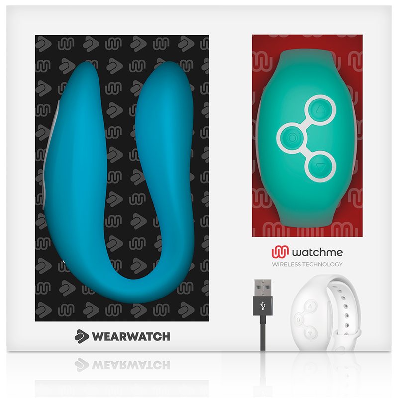 WEARWATCH - VIBRATEUR WATCHME DOUBLE TECHNOLOGIE INDIGO/EAU DE MER - 7eme ciel