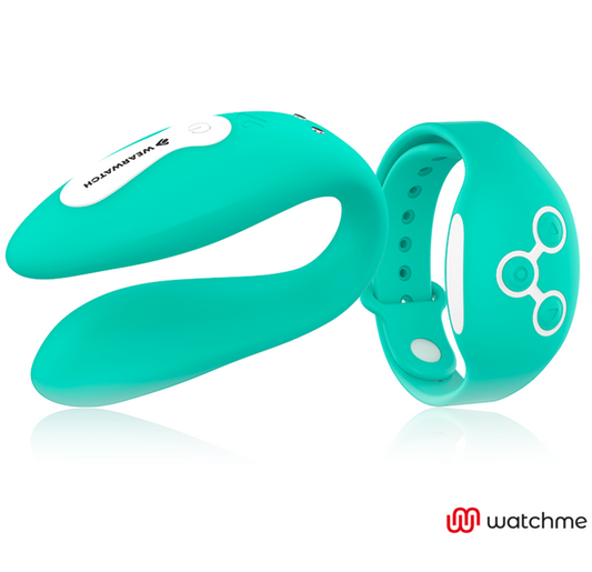 WEARWATCH - VIBRATEUR WATCHME VERT CLAIR DOUBLE TECHNOLOGIE - 7eme ciel