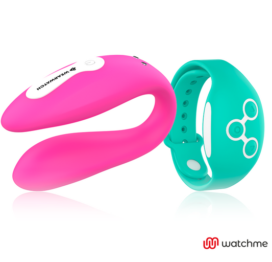 WEARWATCH - VIBRATEUR WATCHME DOUBLE TECHNOLOGIE FUCHSIA / EAU DE MER - 7eme ciel