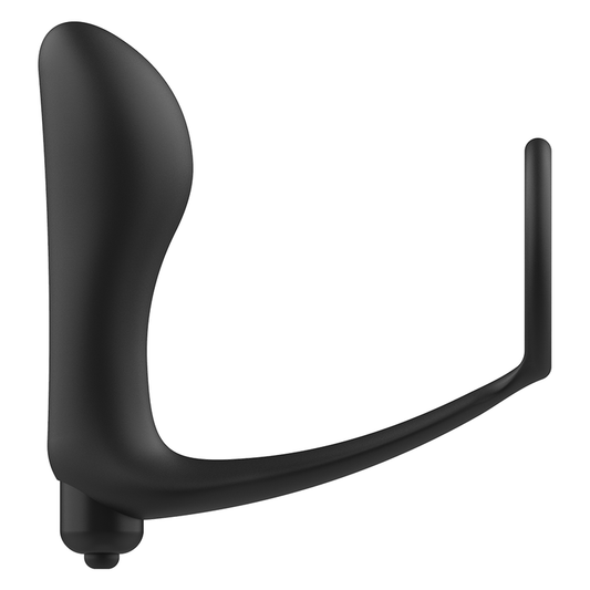 ADDICTED TOYS - PLUG ANAL VIBRANT AVEC ANNEAU PÉNIS - 7eme ciel