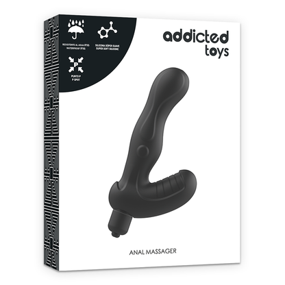 ADDICTED TOYS - STIMULATEUR ANAL DE PROSTATE EN SILICONE P-SPOT VIBE - 7eme ciel