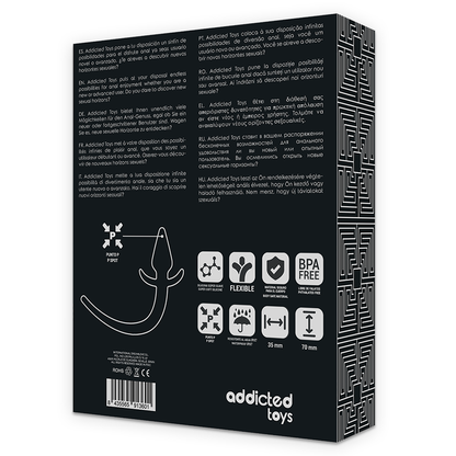 ADDICTED TOYS - PUPPY PLUG ANAL EN SILICONE - 7eme ciel