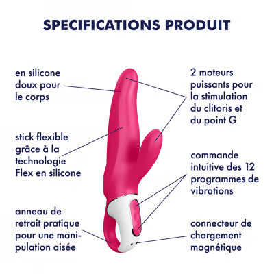 SATISFYER - VIBE MR RABBIT