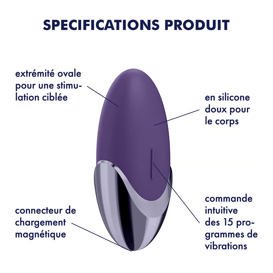 SATISFYER - LAYONS PLAISIR VIOLET