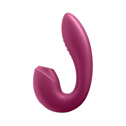SATISFYER - APPLICATION SUNRAY STIMULATEUR ET VIBRATEUR ROUGE