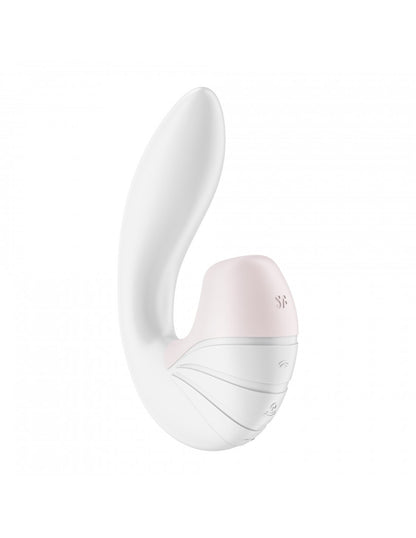 SATISFYER - SUPERNOVA AIR PULSE STIMULATEUR ET VIBRATION BLANC
