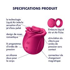 SATISFYER - AIR PULSE VIBRATEUR FLEUR CLASSIQUE PRO 2