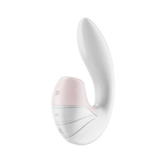 SATISFYER - SUPERNOVA AIR PULSE STIMULATEUR ET VIBRATION BLANC